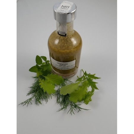 French dressing of fresh herbs